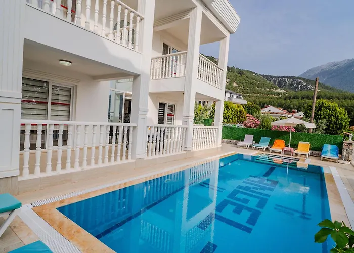 Angel - Private Pool And Nature View In Oeluedeniz Vila *